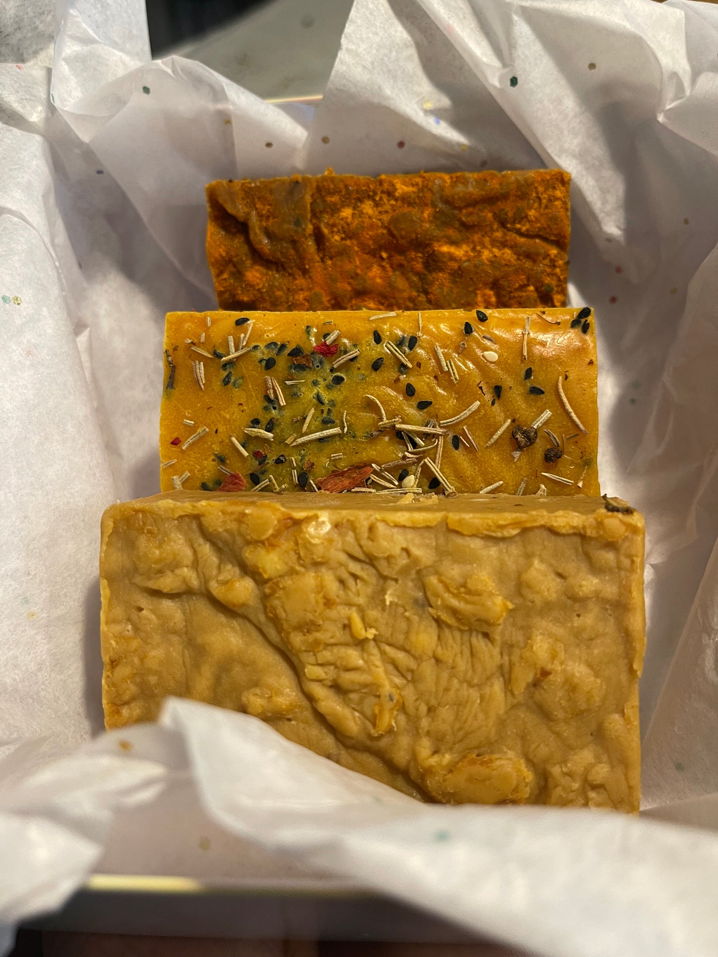 Milliluxe Beauty, Turmeric Toning Moisturizing, 3 Piece Duo! Includes: “Extreme Turmeric Bar”, “Let’s Exfoliate”, & “Shae Butter Baby!”