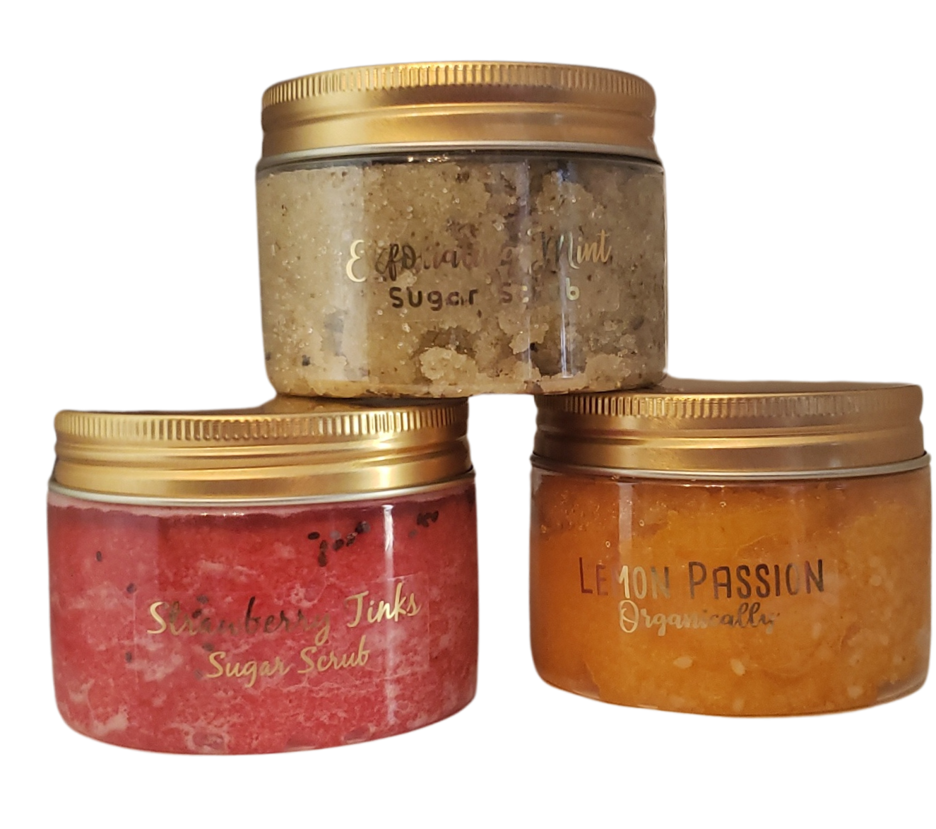 Organic Trio Body Exfoliating Sugar Scrub Sampler