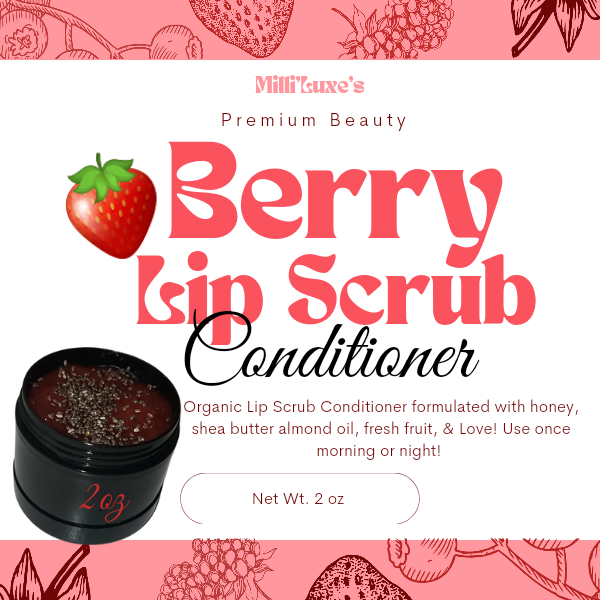 Organic Lip💋 Scrub Conditioner