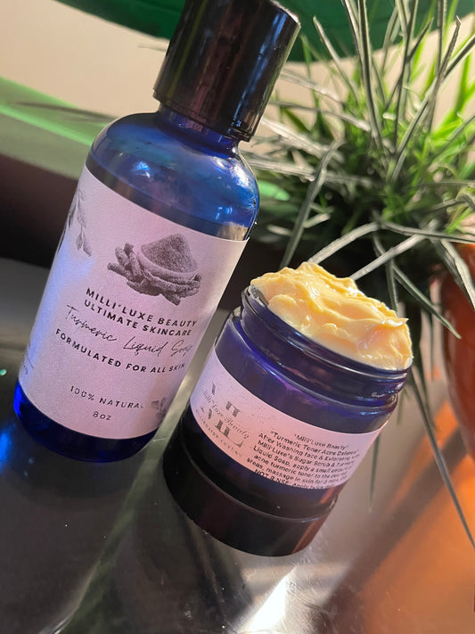 2 Piece Turmeric Toning Set! 1 Turmeric Toner & 1 Organic Turmeric Toning Liquid Soap