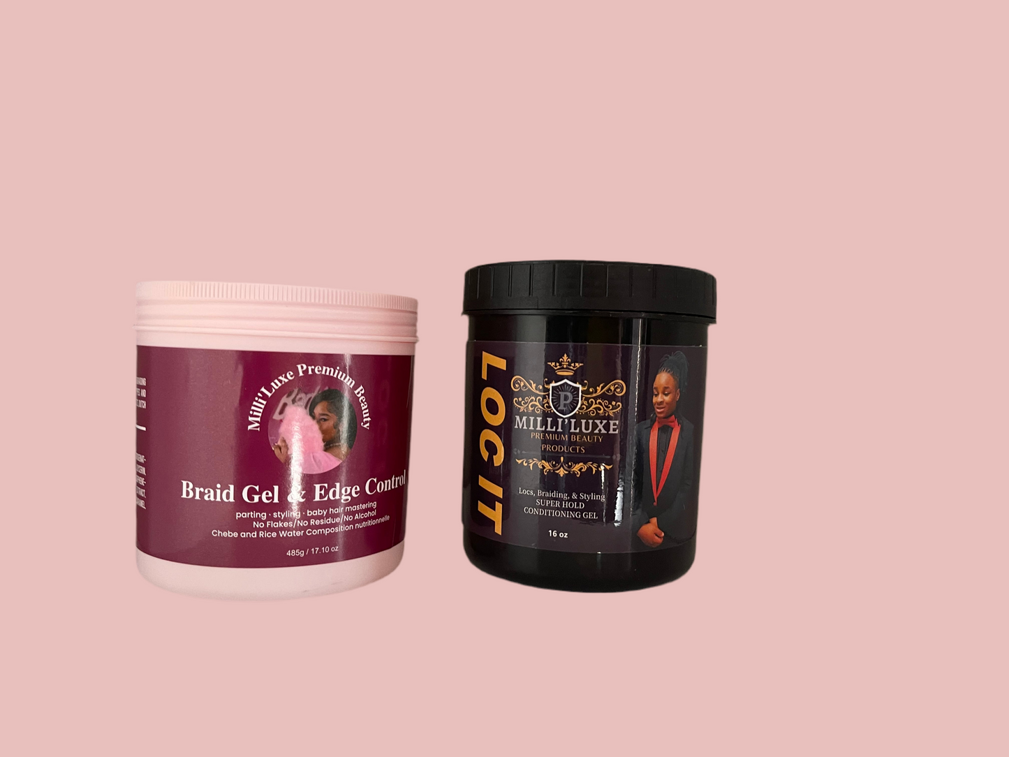 2 for $37.99 Chebe Rice Water Braid Gel & Loc It! Extra Holding Loc Gel