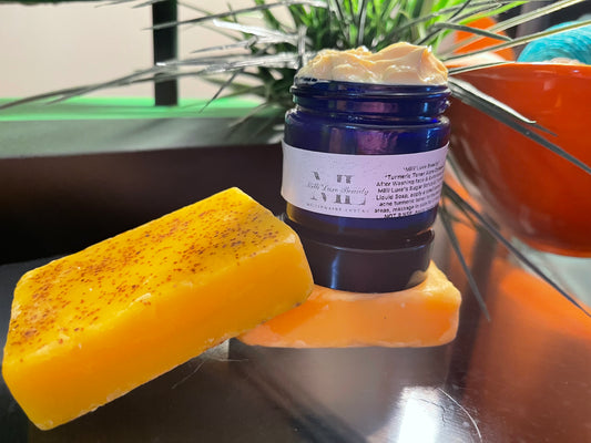 2 Piece Turmeric Toning Acne Set! 1 Acne Turmeric Toner & 1 Organic Turmeric Toning Soap Bar!