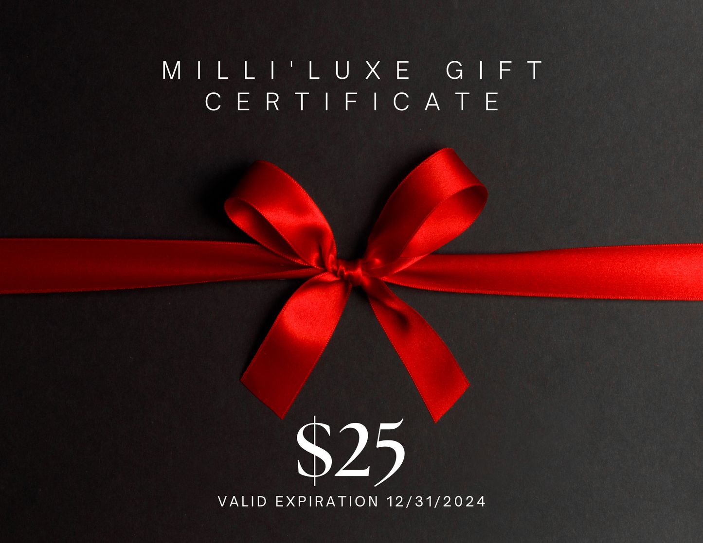 Milli'Luxe Premium Beauty Gift Card