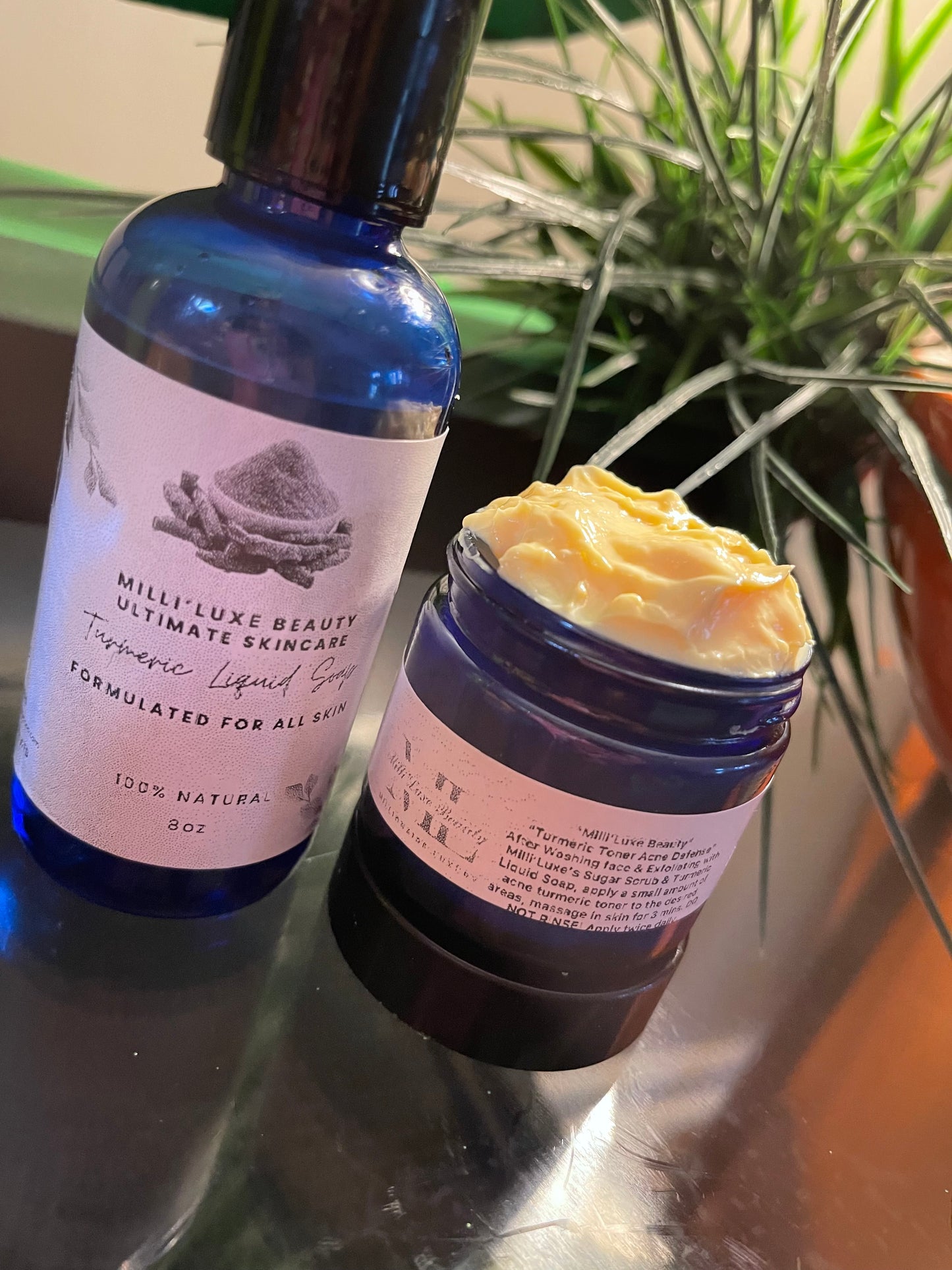 2 Piece Turmeric Toning Set! 1 Turmeric Toner & 1 Organic Turmeric Toning Liquid Soap