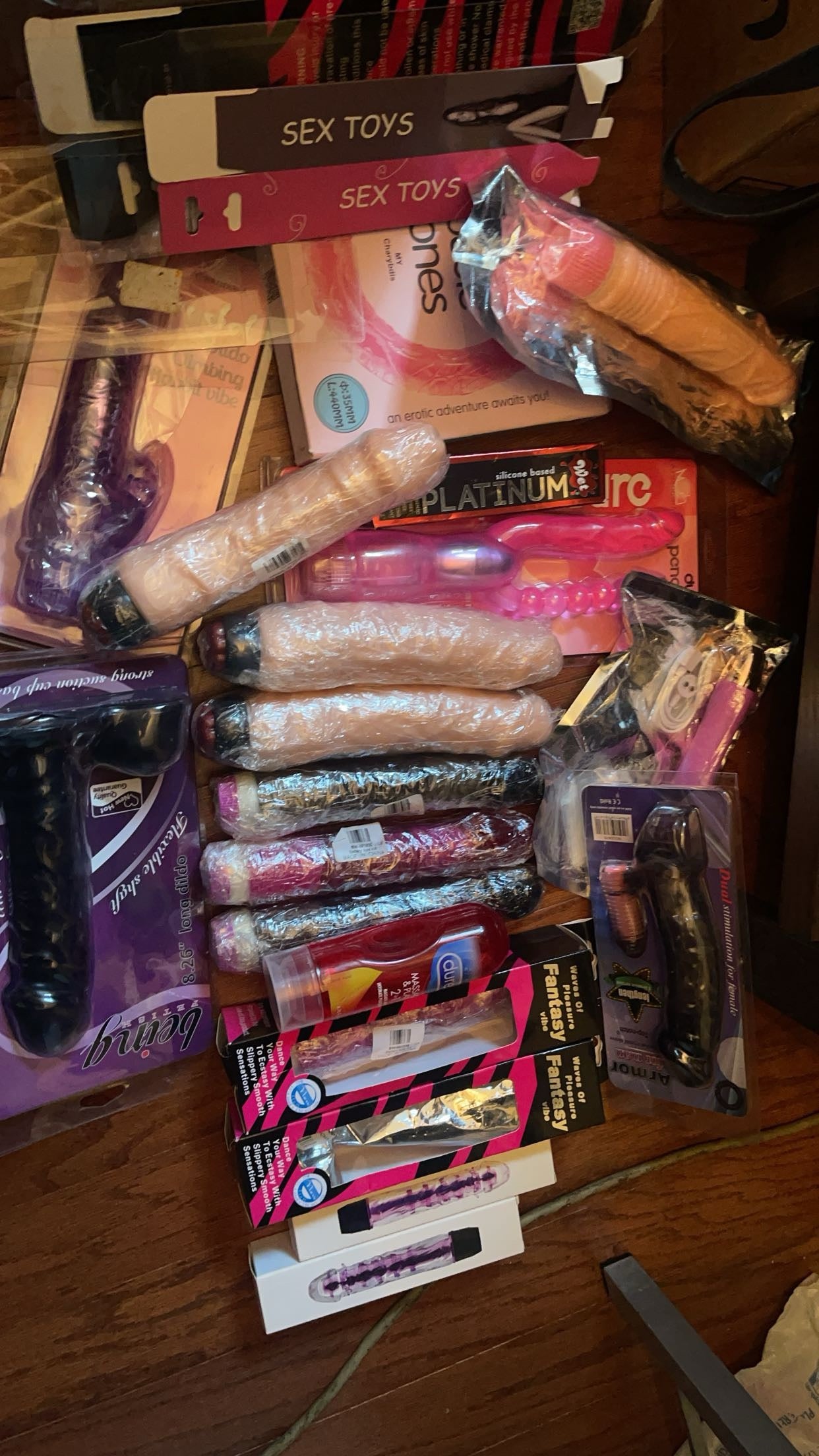 Assorted Adult Dildo Vibrators & Toys