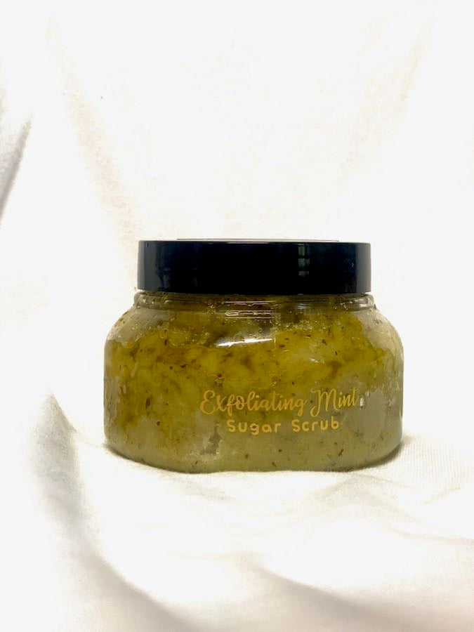 "🍓 Strawberry Tinks" Organic Fruit Exfoliating Body Sugar Scrub “4oz”